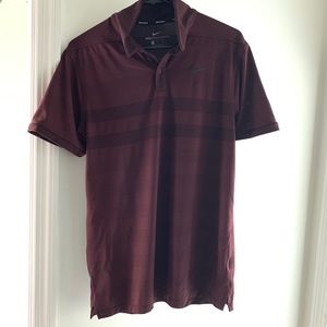Nike Golf Polo Shirt - Small - Red